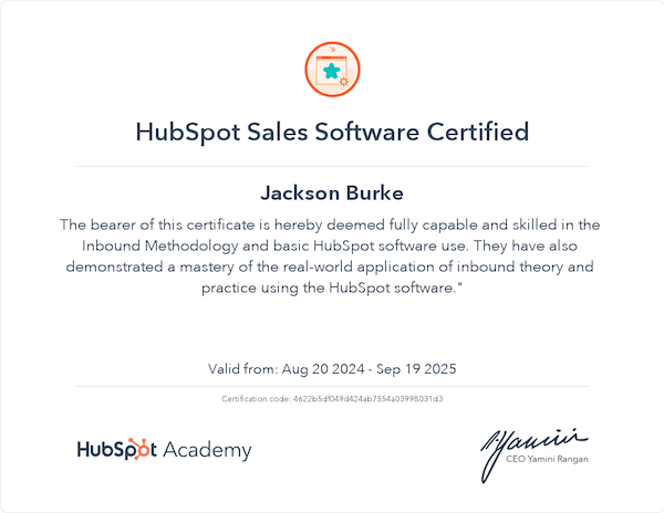 HubSpot Sales Software Certification_HubSpot_08.20.24-09.19.25